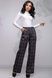 Брюки широкие палаццо с высокой посадкой складками и карманами 1026.2756 фото 1